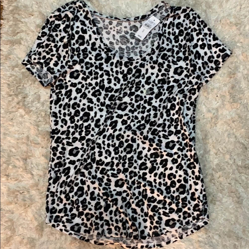 Ann Taylor LOFT Outlet Leopard t-shirt